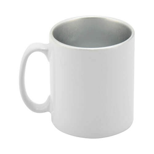 Mug 330 ml with silver interior