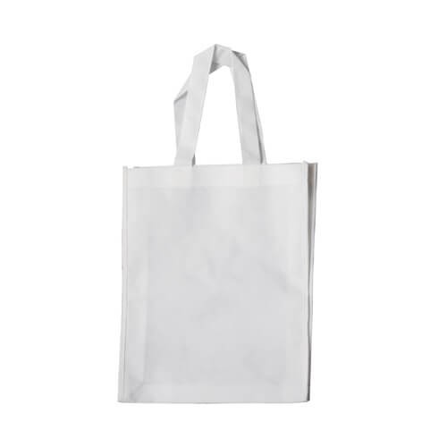White advertising bag 26 x 32 cm Sublimation Thermal Transfer