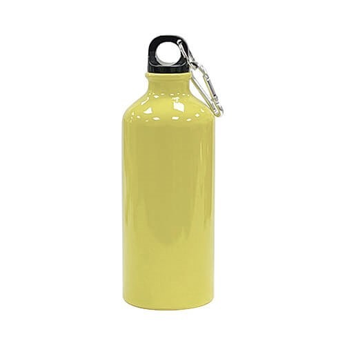 Yellow tourist water bottle 600 ml Sublimation Thermal Transfer