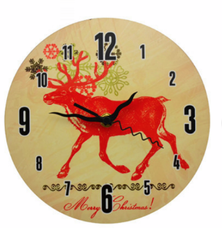 MDF clock 20 cm