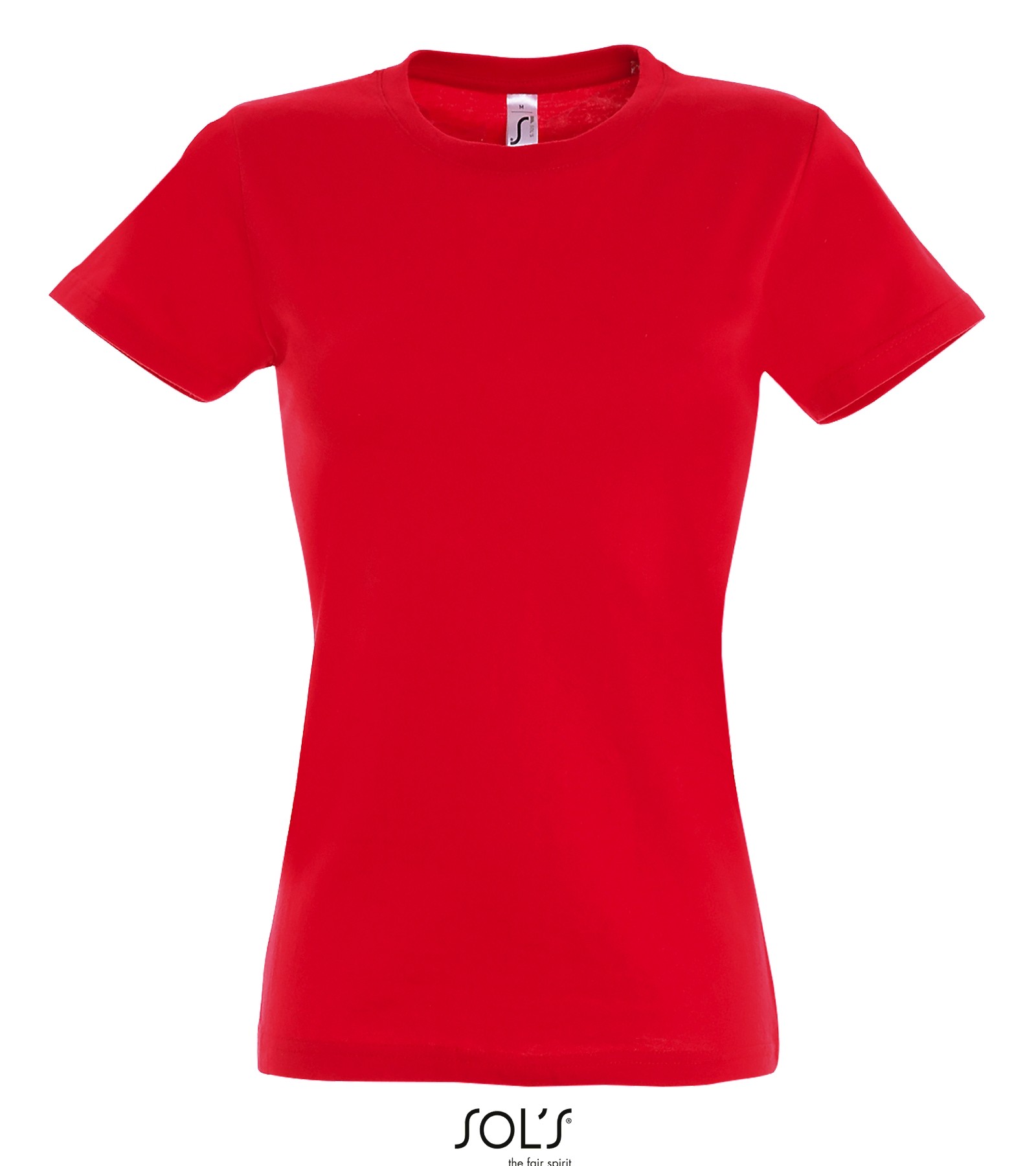 SOLS IMPERIAL női póló 190 gr RED