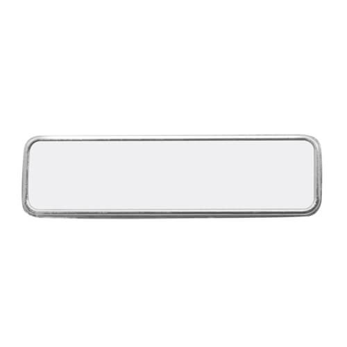 Rectangle metal photo identifier with straight corners  Sublimation