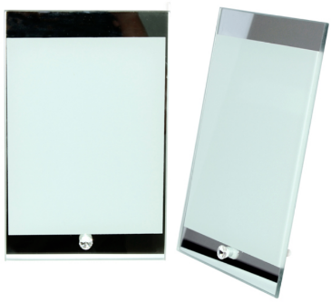 Glass photo frame 15 x 23 cm Sublimation Thermal Transfer