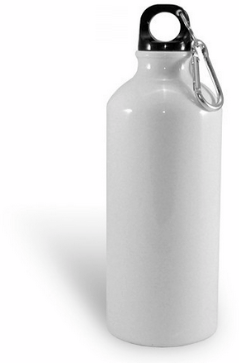 White tourist water bottle 500 ml Sublimation Thermal Transfer
