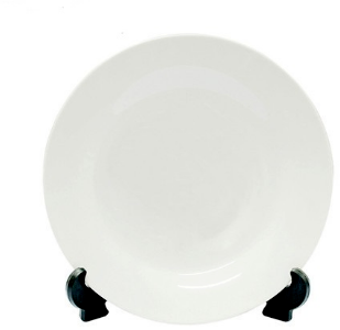 Sublimation white plate 20cm