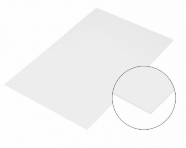 Ultra white glossy aluminium sheet 15 x 20 cm Sublimation Thermal Transfer