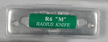 Zaobľovací nož M   - R 6,0mm